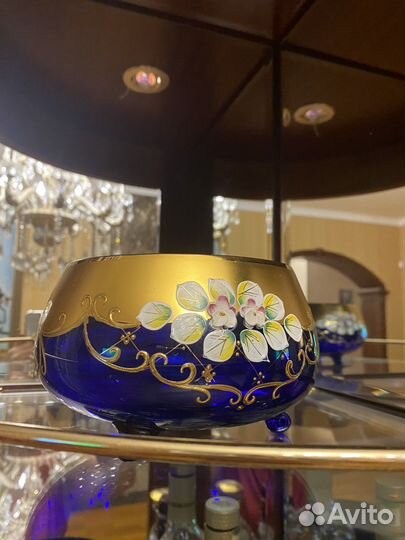 Ваза для фруктов и конфет богема