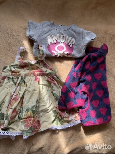 Вещи пакетом для девочки