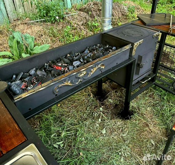 Мангал лофт