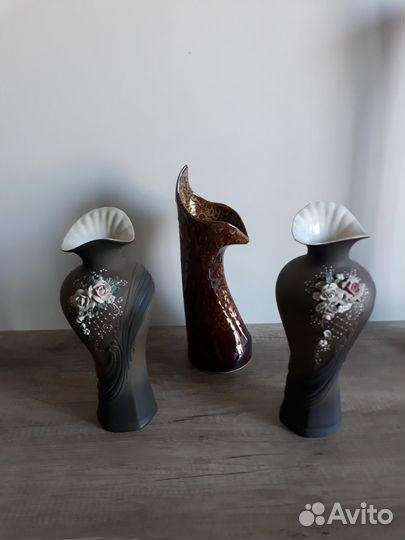 Вазы декоративные. Новые