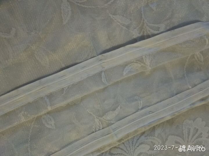 Тюль белый 5,80*2,53