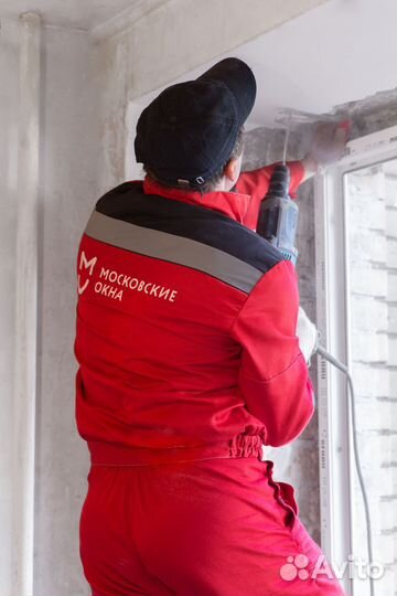 Установка окн пластиковых