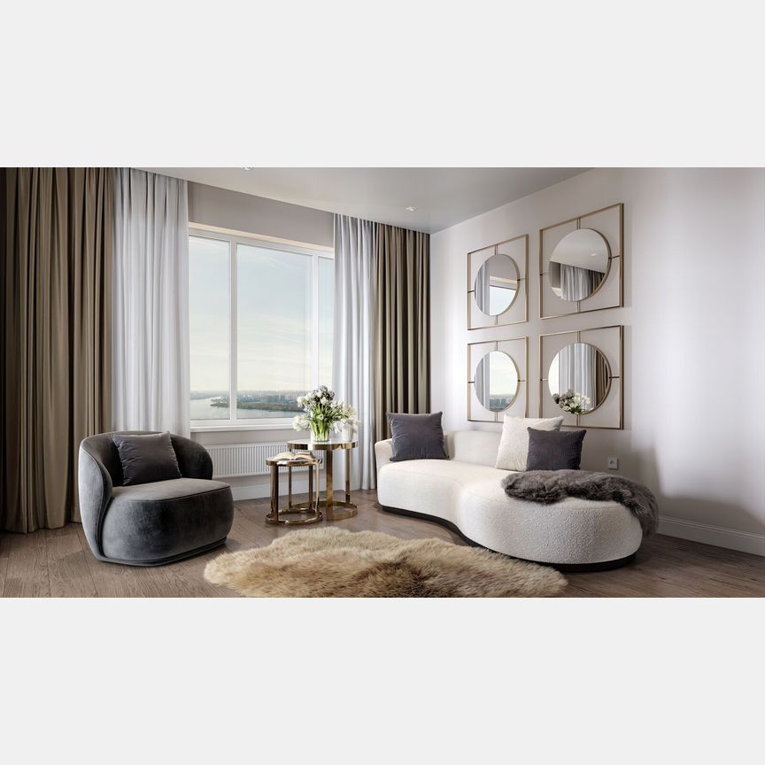 3-к. апартаменты, 44,9 м², 8/23 эт.