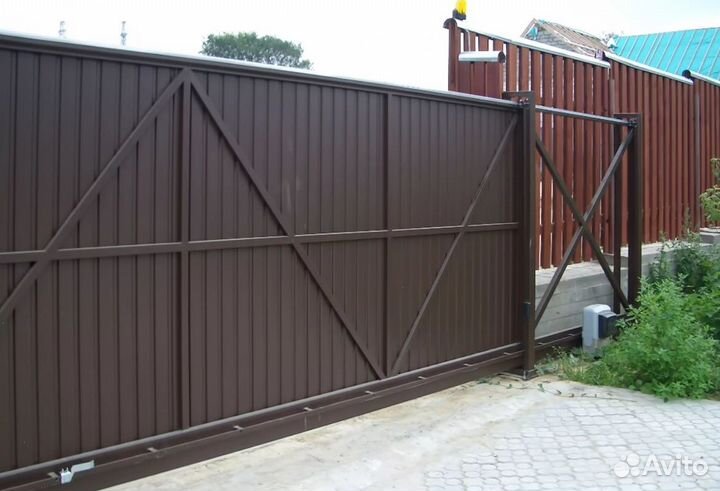 Ворота откатные качественно быстро