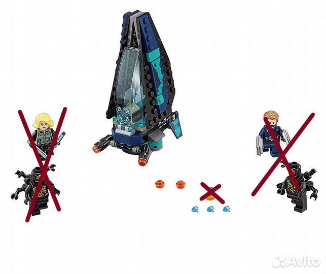 Lego наборы (Без фигурок)