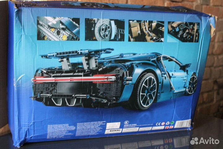 Конструктор Bugatti 3696 деталей аналог Lego