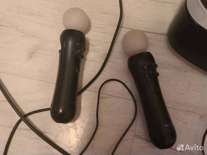 Vr очки на ps 4 с джойстиками и камерой