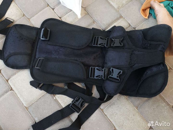 Бескаркасное детское автокресло Винни