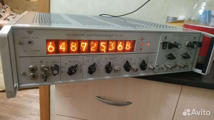 Осциллограф с1 83,частотомер чз-34