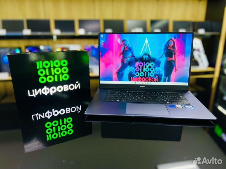 Ноутбук Huawei D15 Core i5 DDR4-8Gb SSD-256Gb