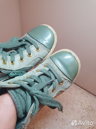 Ботинки демисезонные для девочки ecco