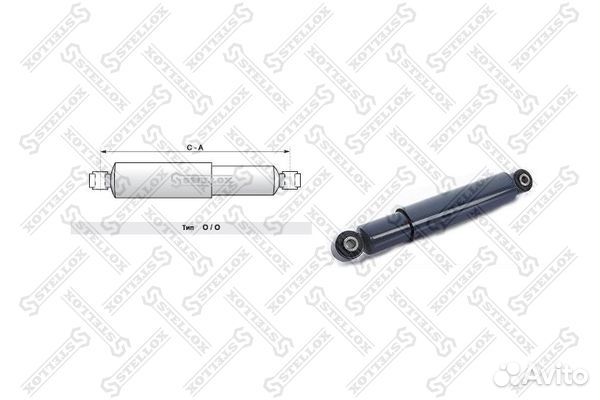 87-04866-SXамортизатор подвески перед 450-71