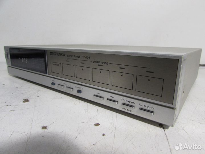 Optonica ST-104H Стерео Тюнер Japan 1982г