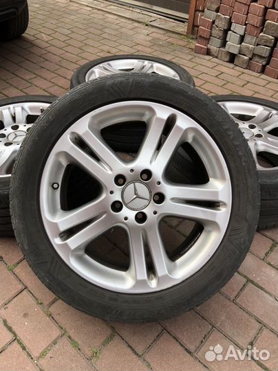 Диски R17 Mercedes 5x112 с резиной
