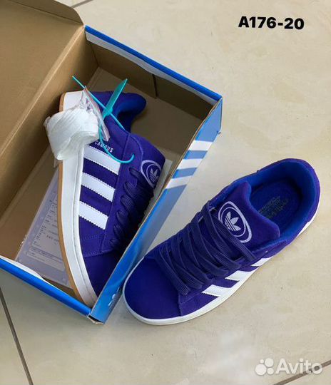 Кроссовки/Кеды нат.замш Adidas Campus отличные