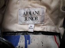Кожаная куртка Armani Junior оригинал детская