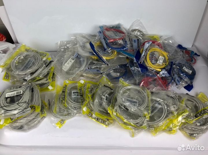 LAN-кабеля в ассортименте от 0.5 до 300 новые