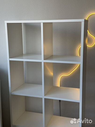 Стеллаж IKEA каллакс 8 ячеек