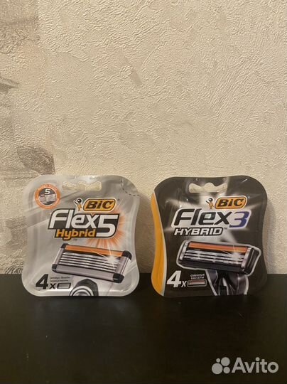 Бритвенные станок и кассеты Bic Flex 5, 3