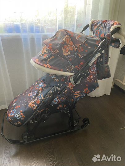 Коляска санки