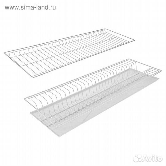 Комплект посудосушителей с поддоном для шкафа 80 с