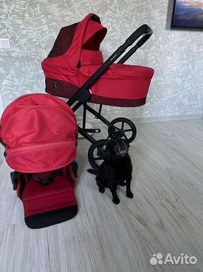Коляска cybex balios S Lux ferrari 2 в 1