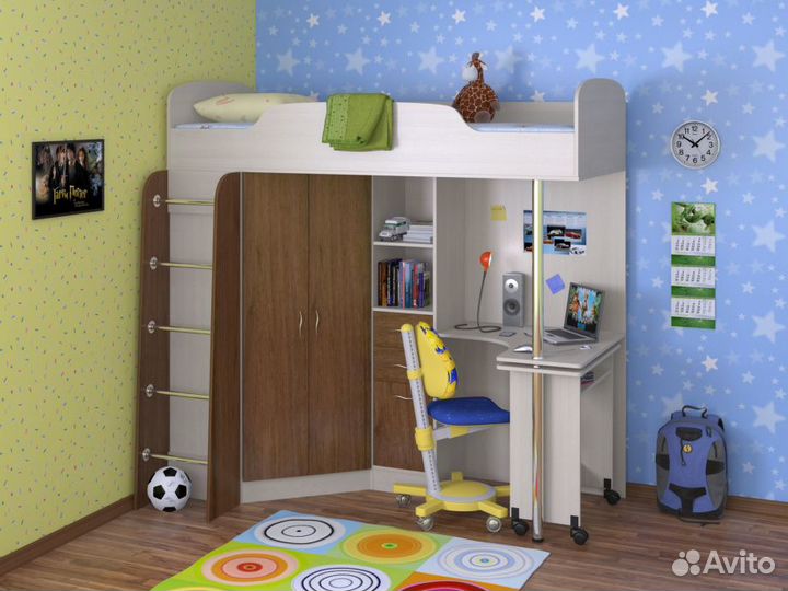 Кровать-чердак 