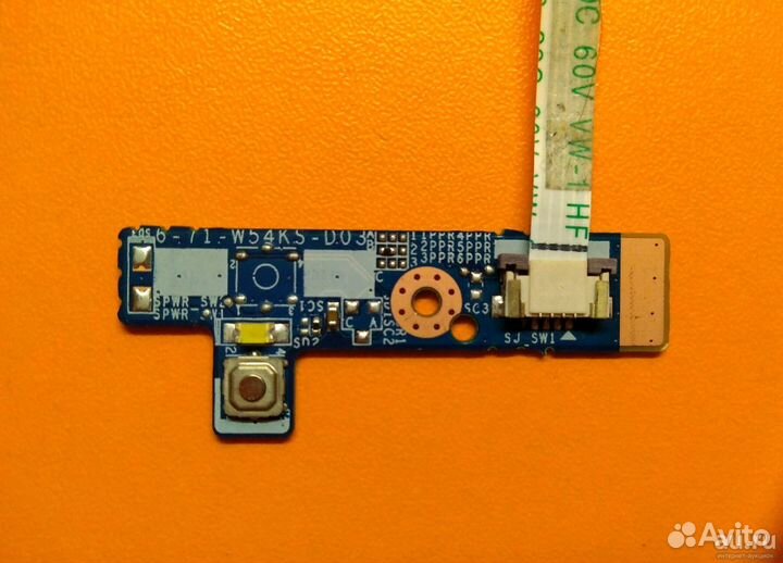 Б/У Плата включения для ноутбука Dell, Dns, Msi