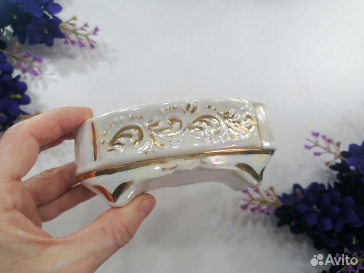 Шкатулка кисловодский фарфор