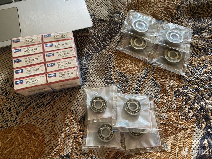 Подшипники Оригинальные skf 6201, 6001, 6000