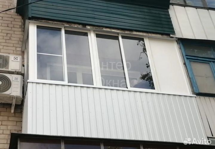 Остекление балкона. Окна под заказ. Новые