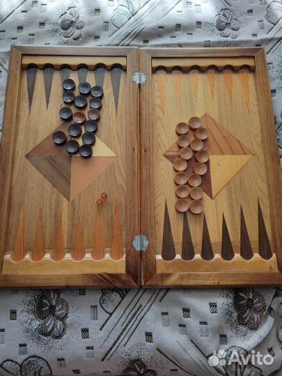 Нарды ручной работы бу