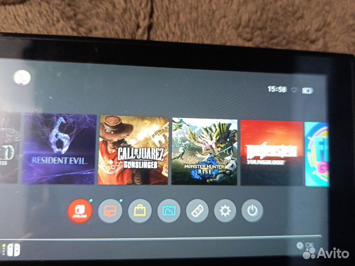 Nintendo switch rev 2 с играми