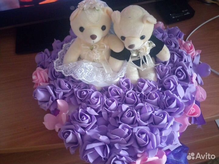 Украшения на свадьбу машину