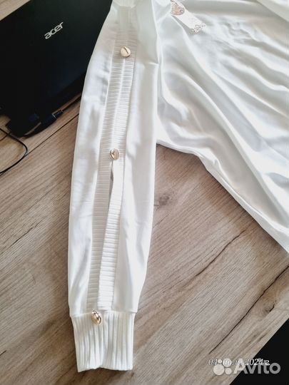 Блузка белая женская 48 50