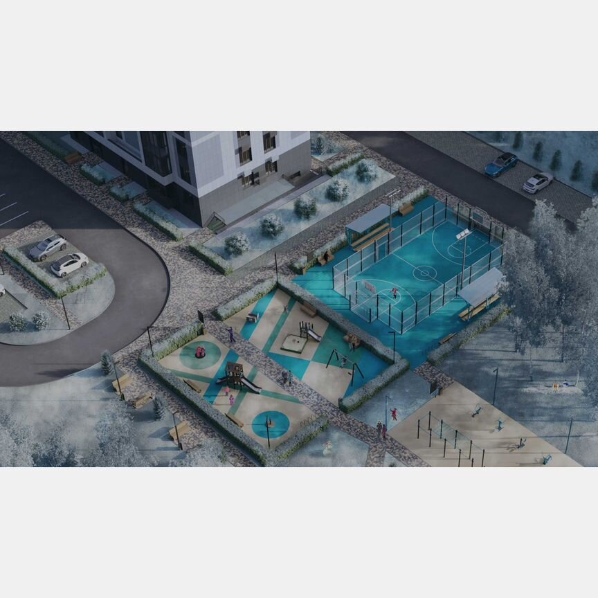 1-к. квартира, 51,6 м², 10/11 эт.