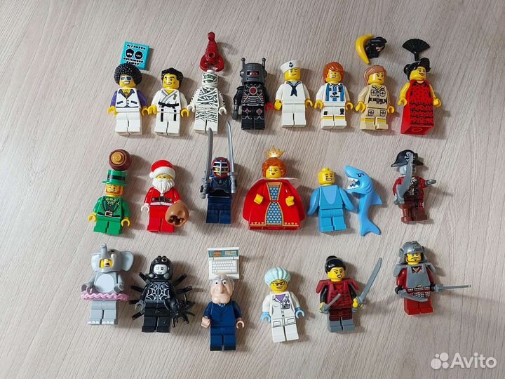 Lego minifigures серии