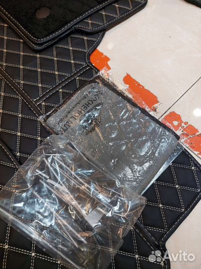 3d коврики из экокожи Daf95