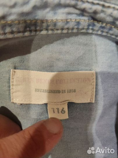 Джинсовая рубашка