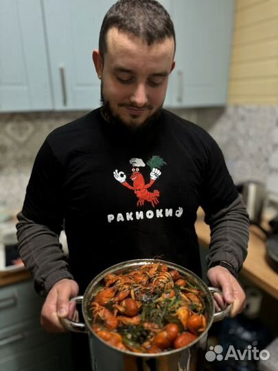 Живые волжские раки