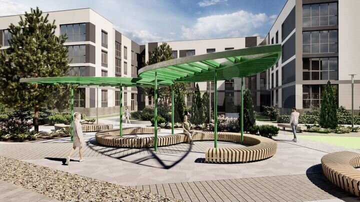 2-к. квартира, 62,1 м², 4/4 эт.