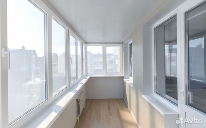 Остекление и отделка балконов