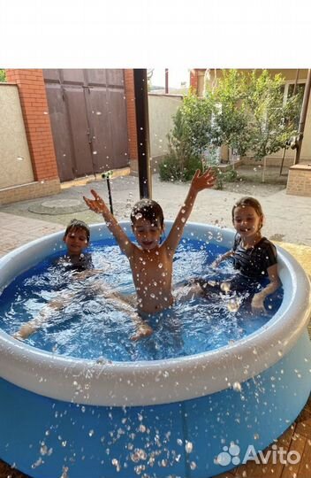 Бассейн Bestway +тент