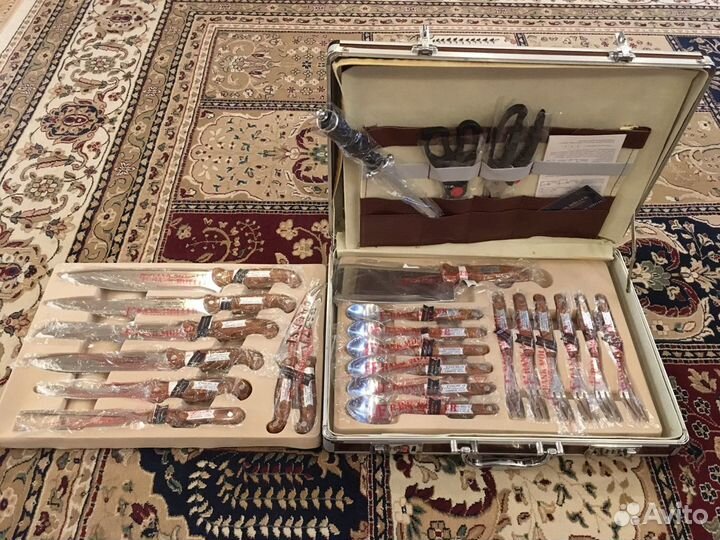 Набор ножей и столовых приборов сталь Solengen Гер