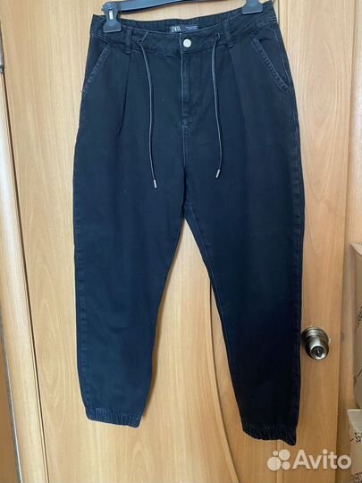 Брюки джогеры женские zara размер 50