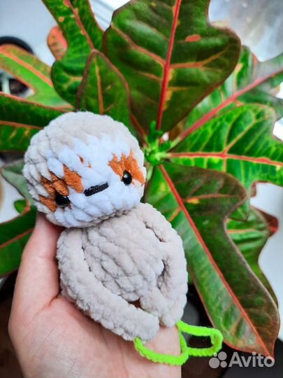 Ленивец брелок игрушка ручной работы