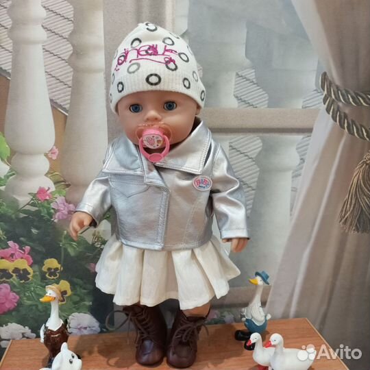 Кукла пупс baby born soft touch 43см оригинал