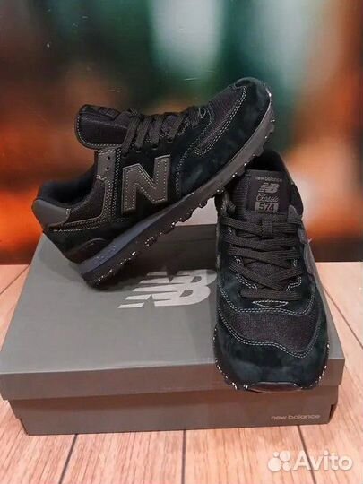 Кроссовки мужские new balance из Натуральной замши