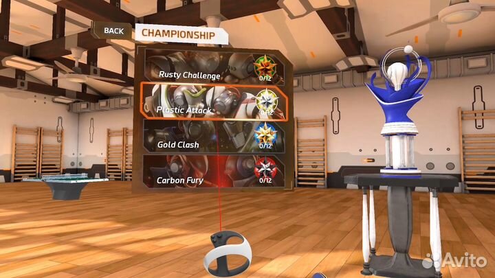 Racket fury : table tennnis VR2 для PS5