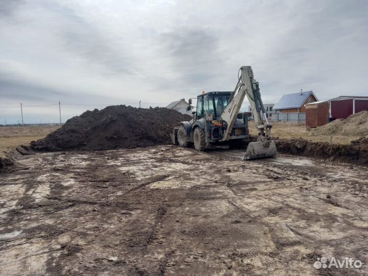 Услуги экскаватора погрузчика
